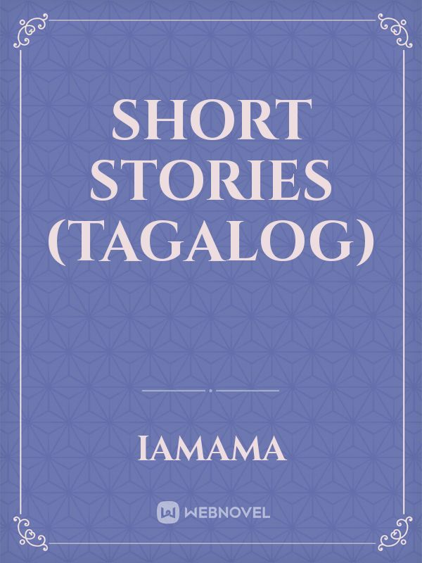 Short Stories (Tagalog) Book