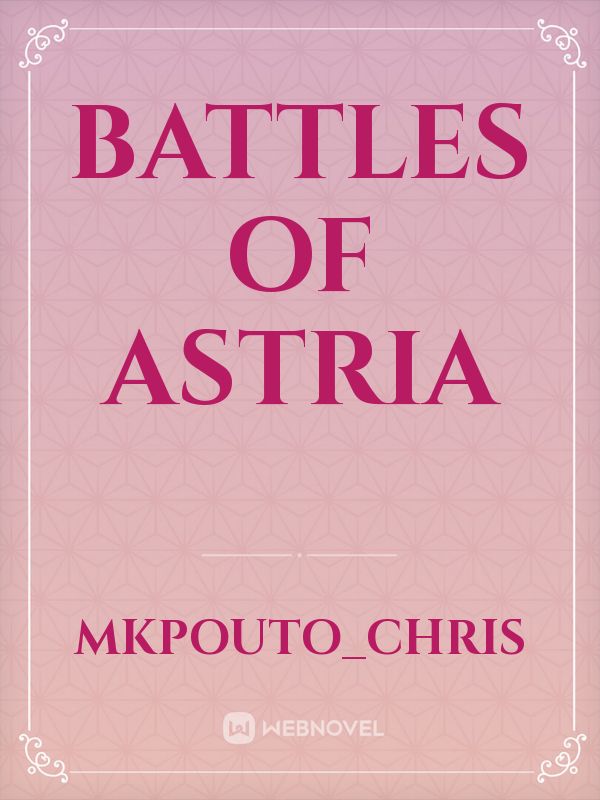 Battles of Astria Book