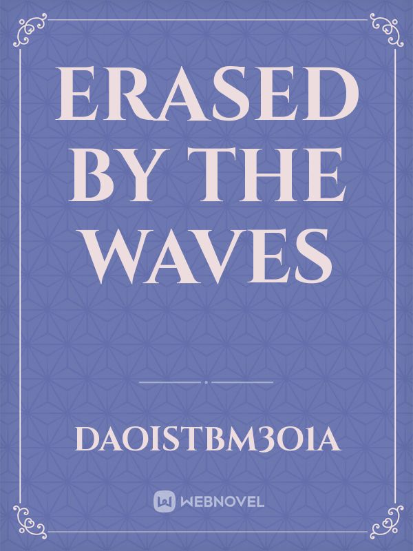 Erased by the Waves Book