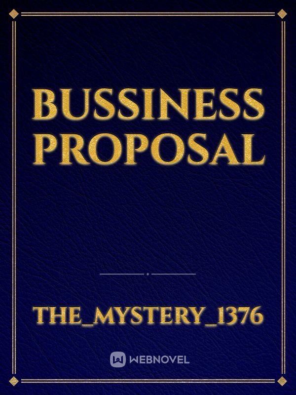bussiness proposal