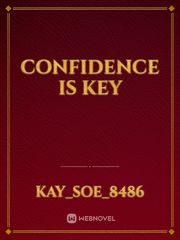 Confidence is key Book