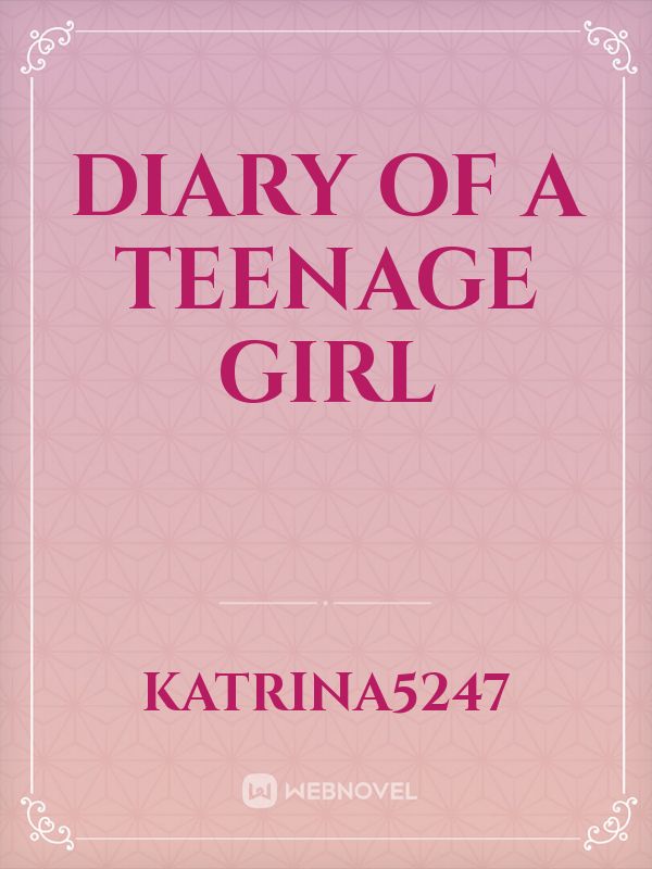 Diary of a teenage girl Book