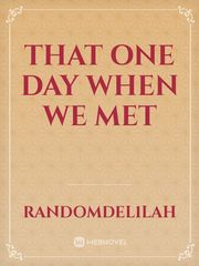 That one day when we met Book