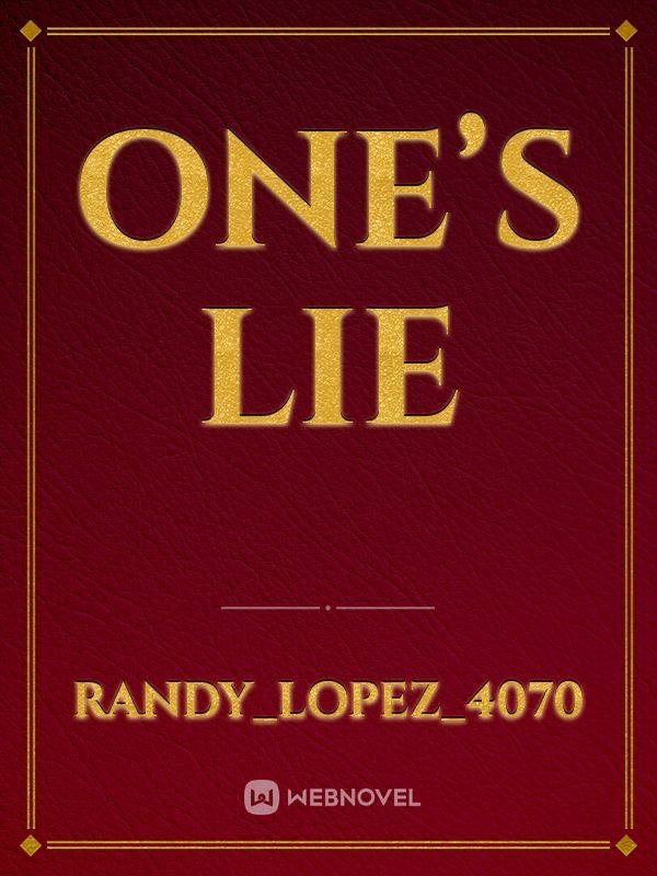 One’s lie Book