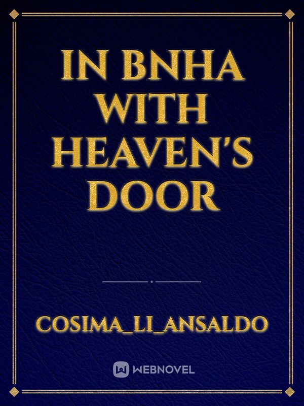 in bnha with Heaven's Door Book