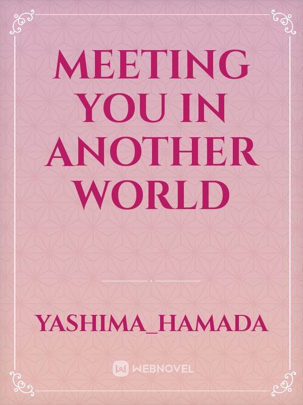 MEETING YOU IN ANOTHER WORLD Book