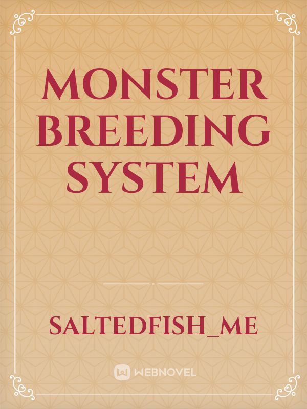 Monster Breeding System
