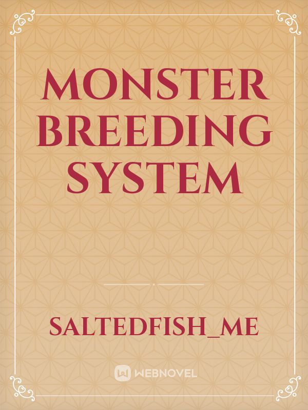 Monster Breeding System