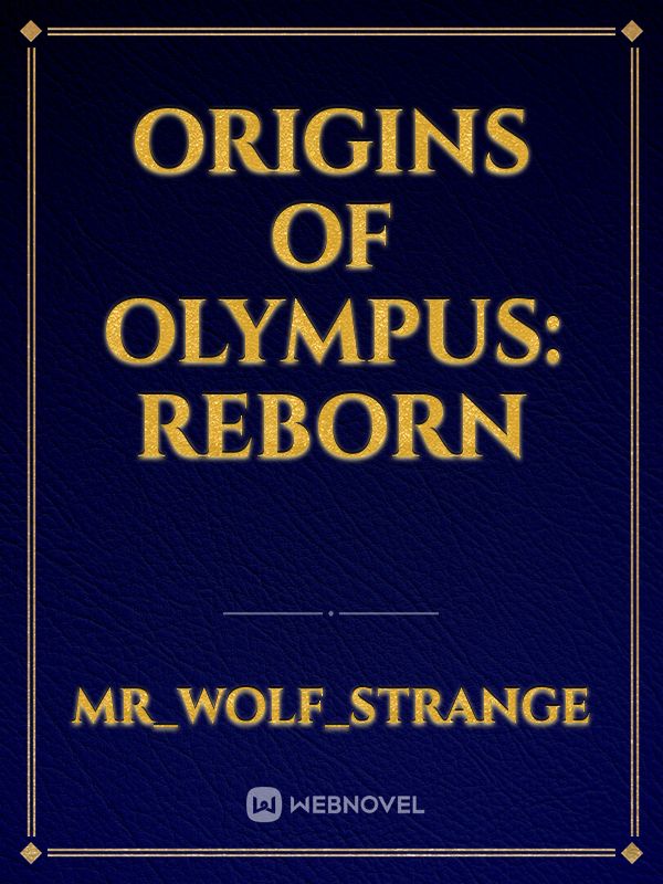 Origins of Olympus: reborn Book