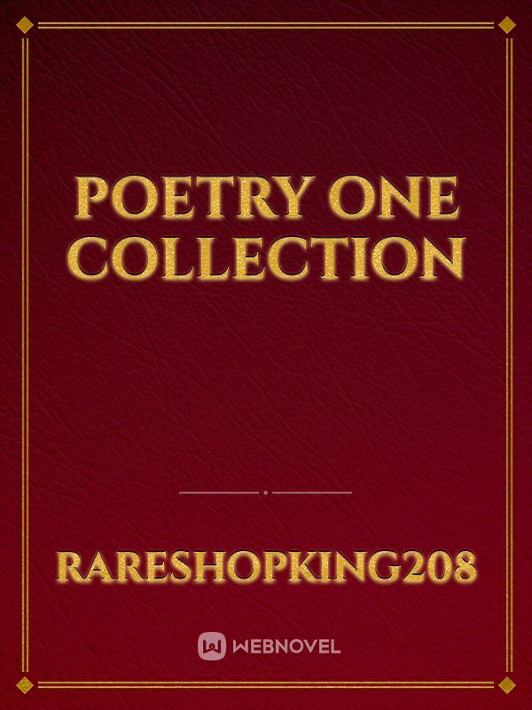 Poetry one collection Book