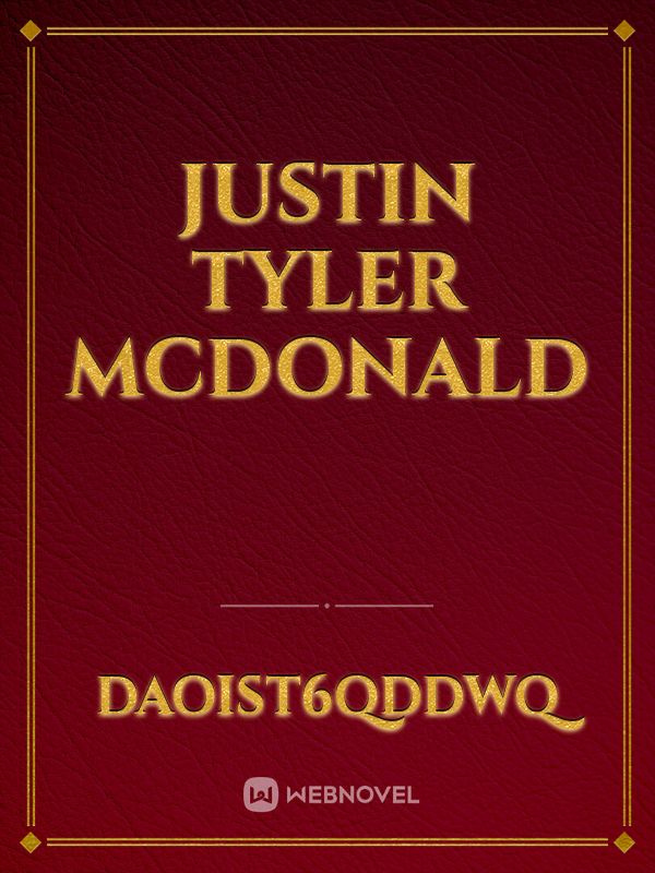 Justin Tyler McDonald Book