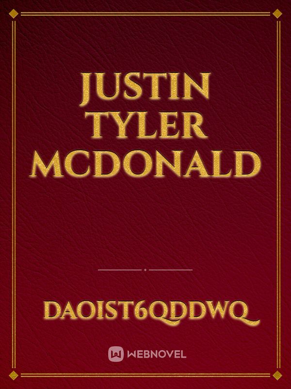 Justin Tyler McDonald