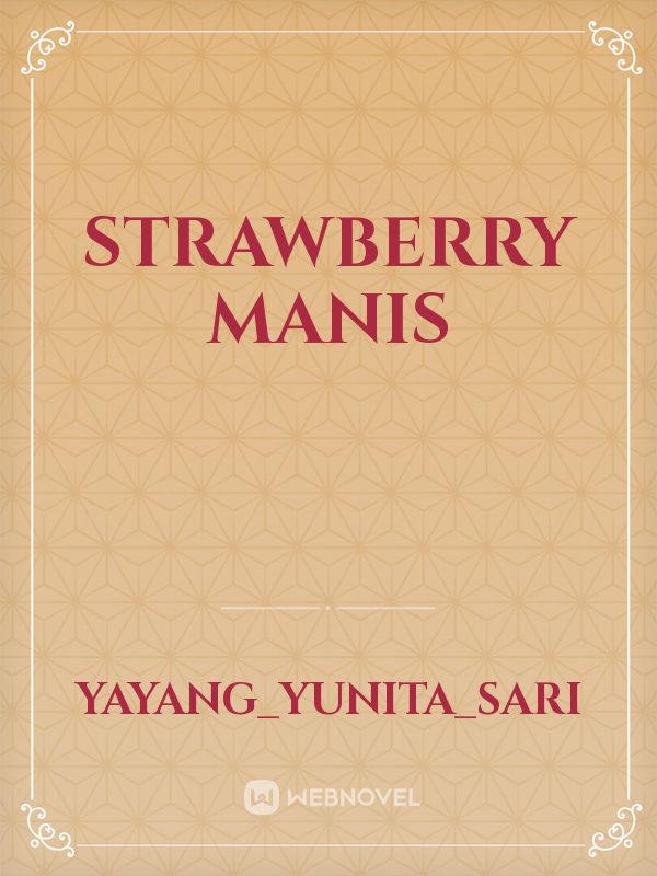 strawberry manis Book