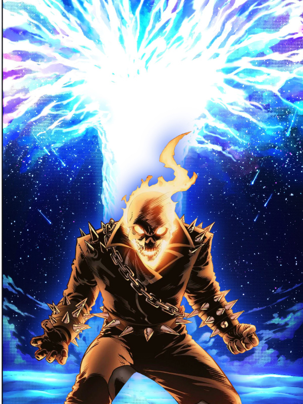 Ghost Rider Journey through Anime Multiverse