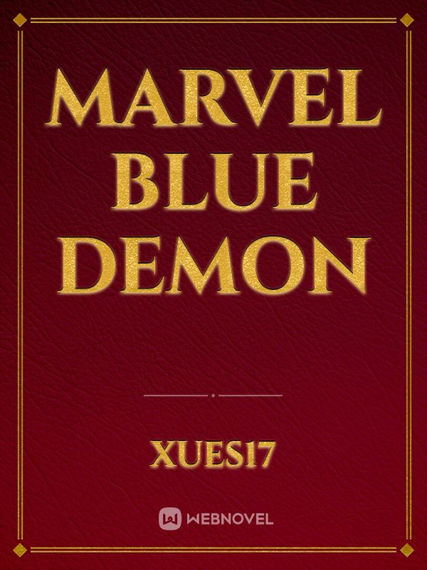 Marvel blue demon Book