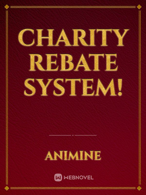 Charity Rebate System! Book