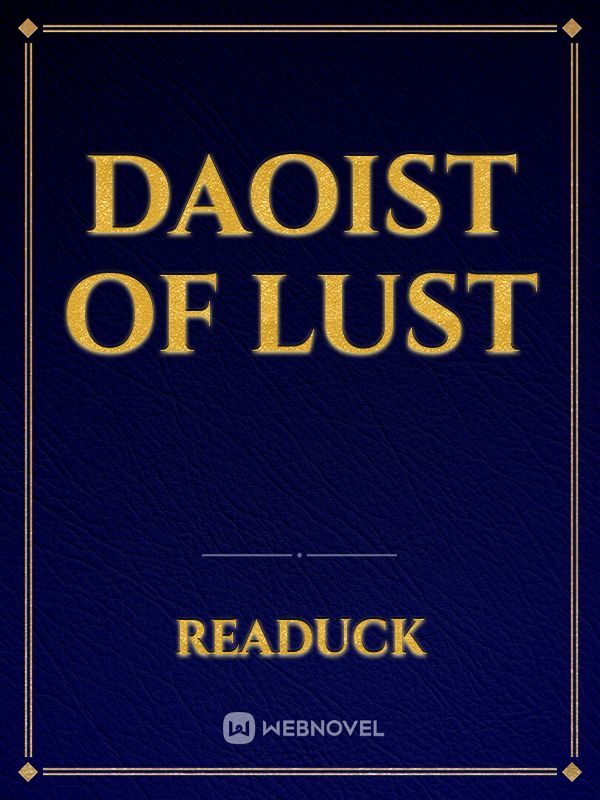 Daoist of Lust Book