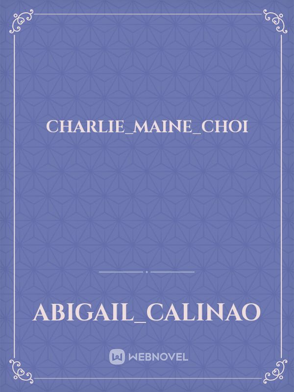 charlie_maine_choi Book