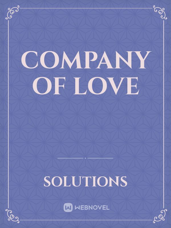 Company Of Love Book
