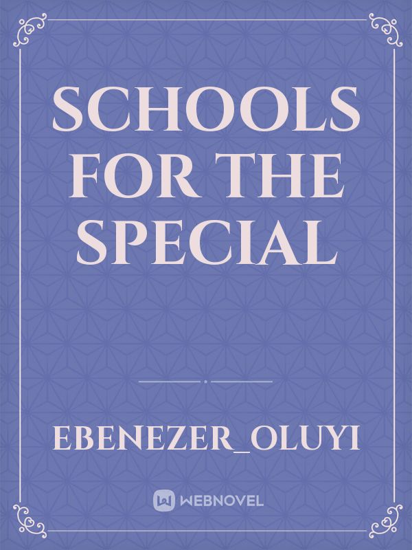 schools for the special Book