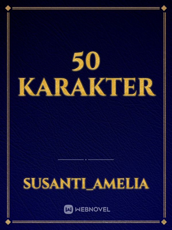 50 karakter Book