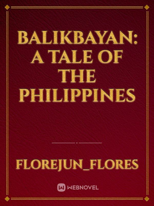 Balikbayan: A Tale of the Philippines Book