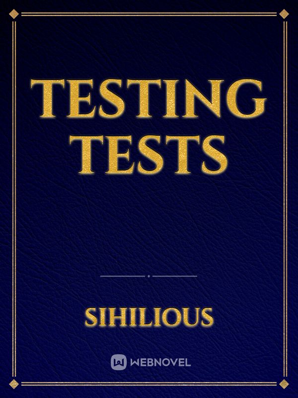 Testing Tests Book