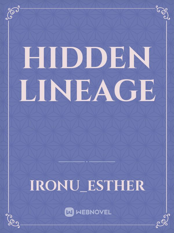 Hidden lineage Book