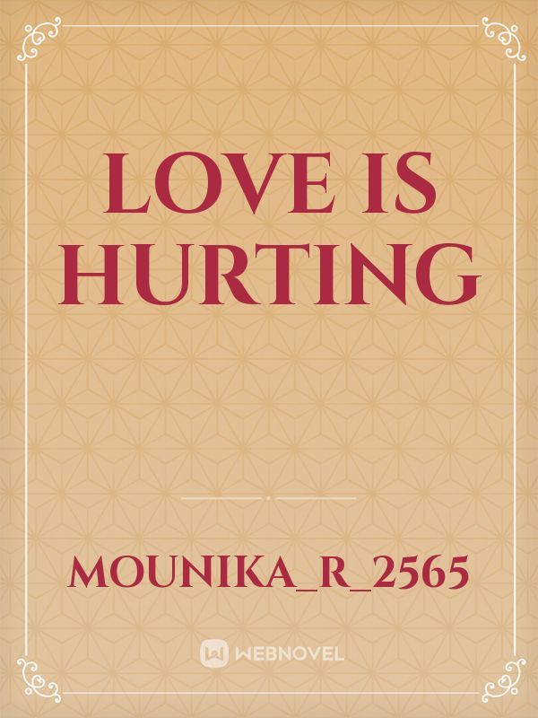 love is hurting Book