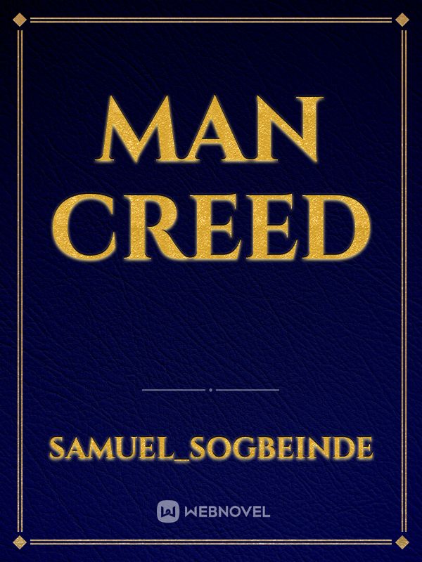 MAN CREED Book