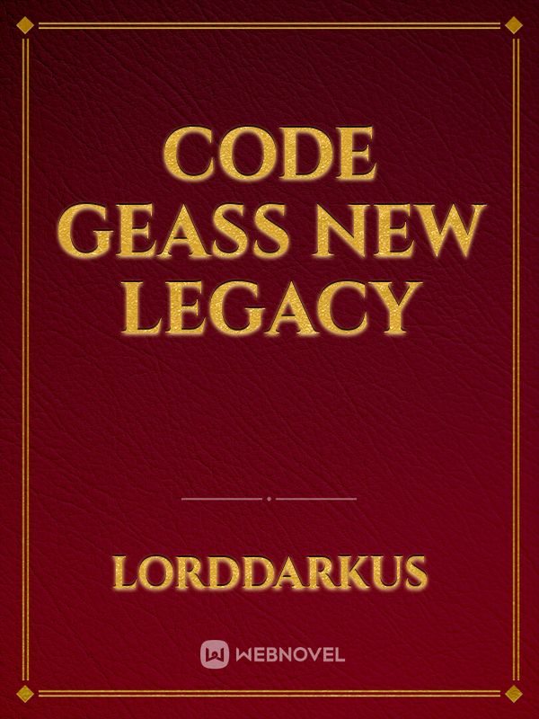 Code geass New legacy