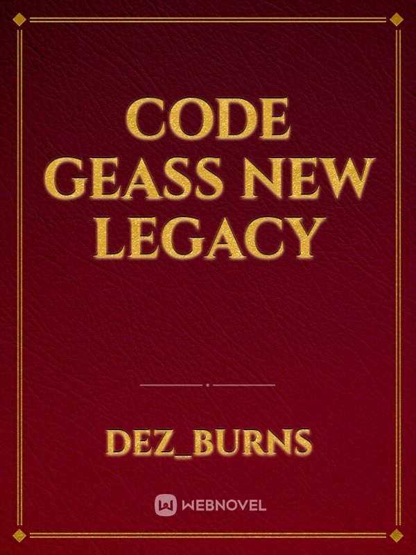 Code geass New legacy