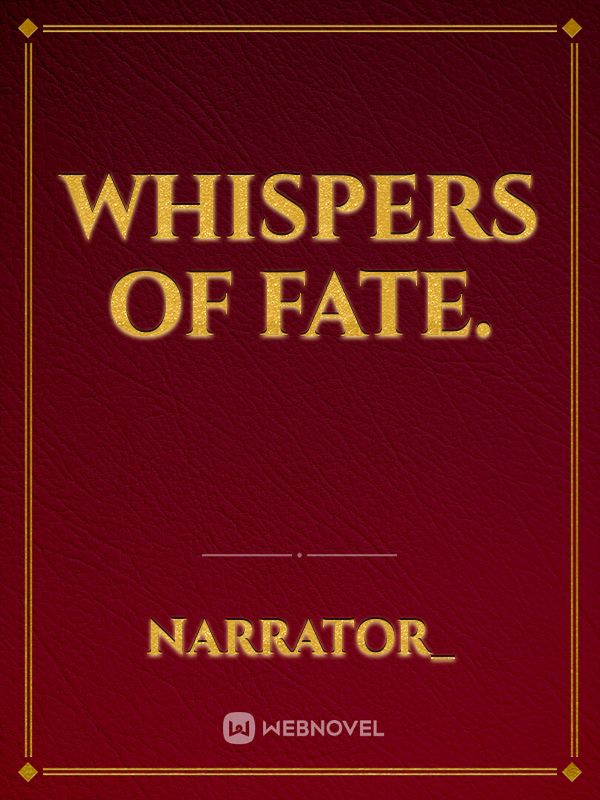 Whispers of Fate. Book