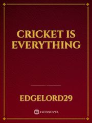 cricket is Everything Book