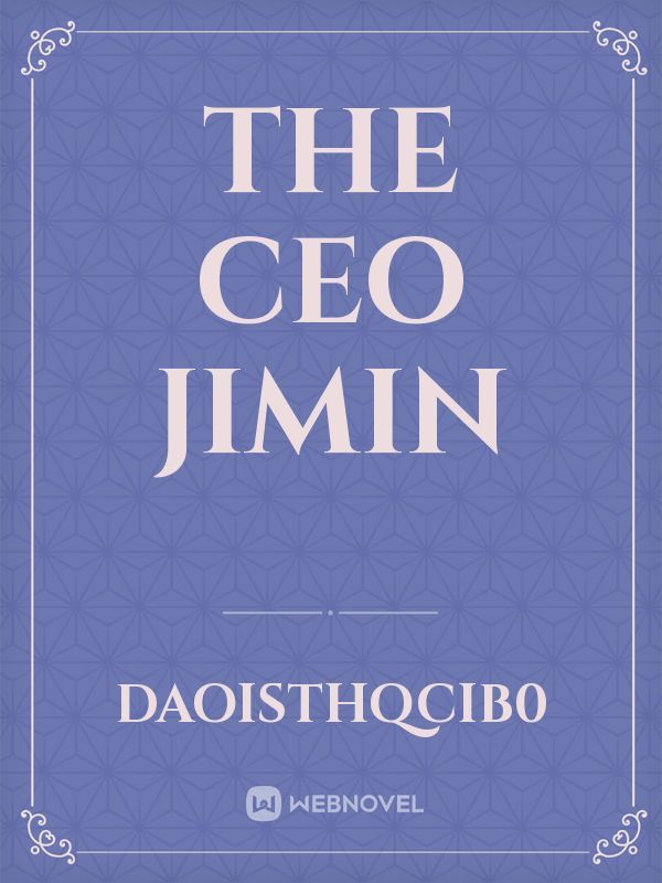THE CEO JIMIN Book