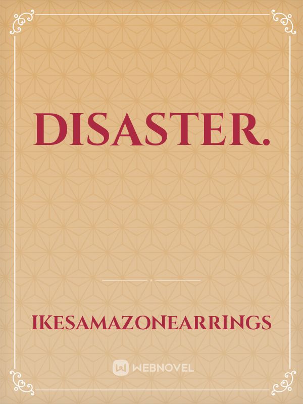 Disaster. Book
