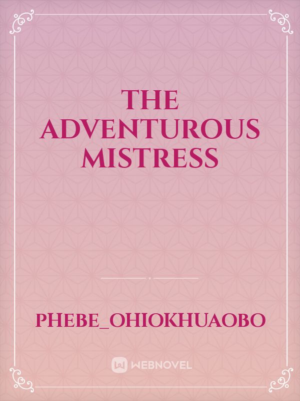 the adventurous mistress Book