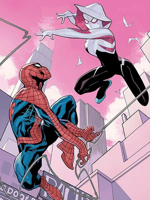 Spider-Man & Spider Gwen: Webs Intertwined Book