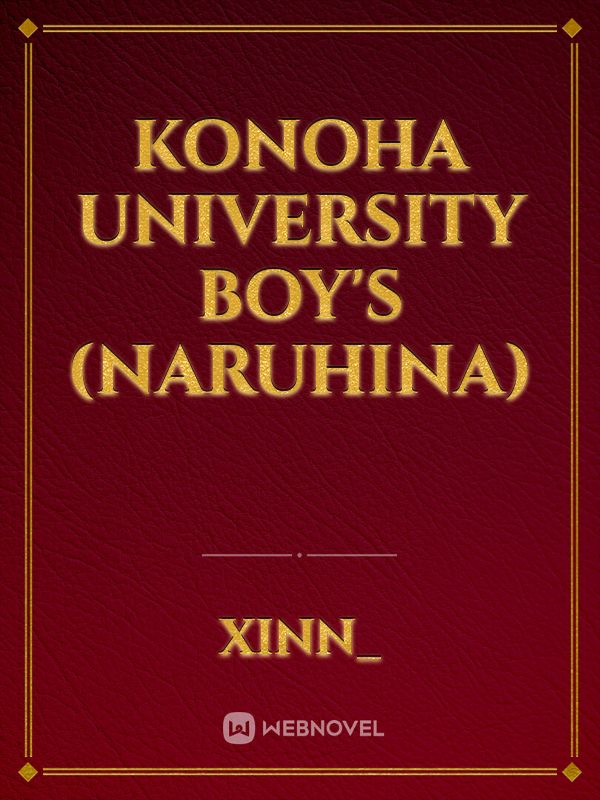 Konoha University Boy's (Naruhina) Book