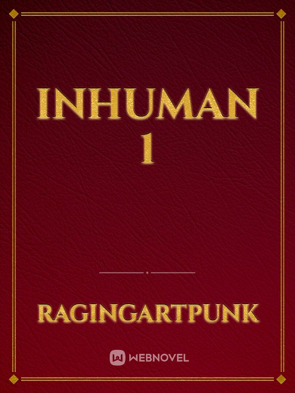 Inhuman 1 Book