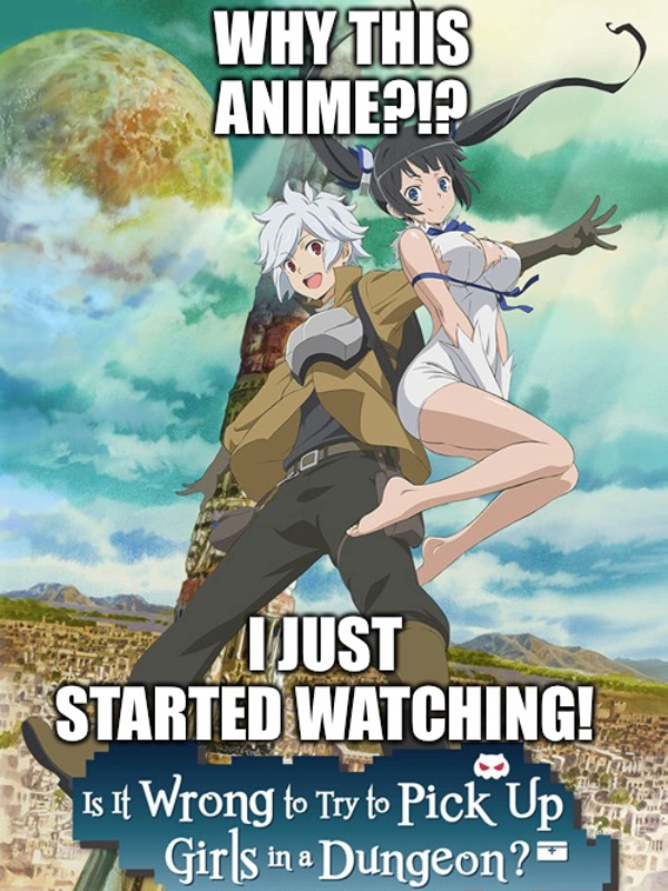Why here!?! I just started watching this anime!