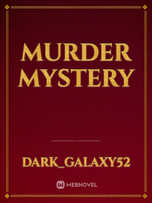 MURDER MYSTERY Book