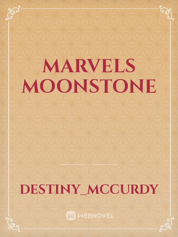 Marvels Moonstone Book