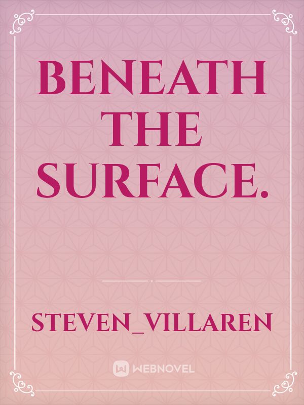Beneath the Surface. Book