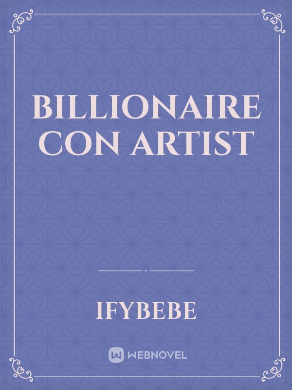 Billionaire Con Artist Book