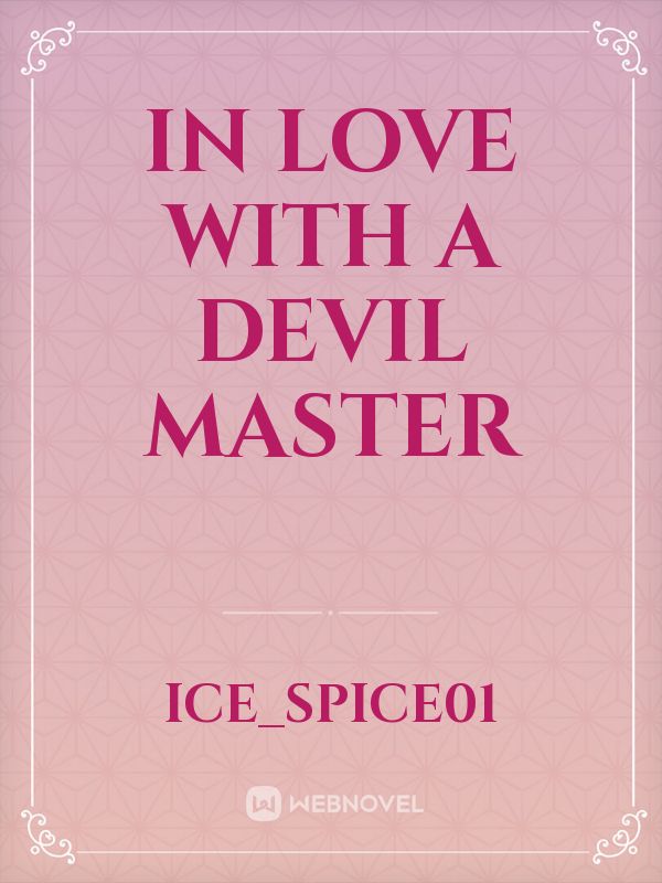 in love with a devil master