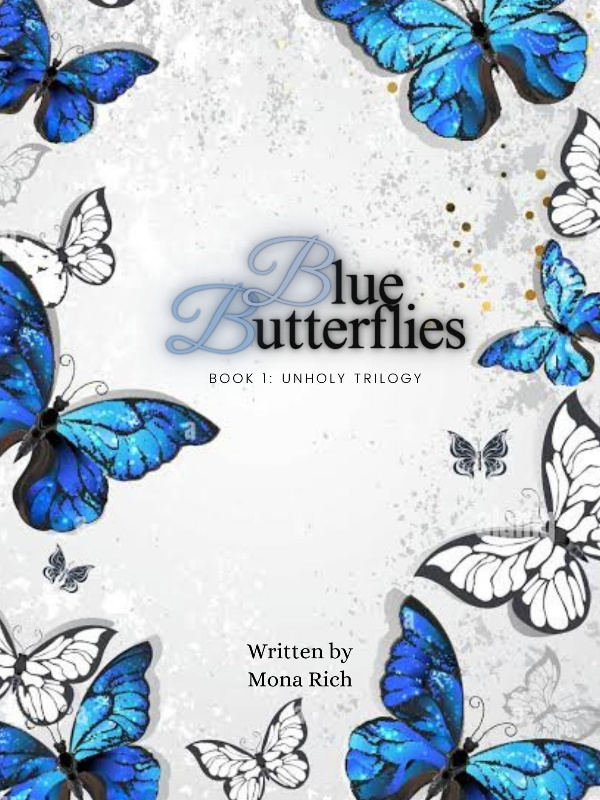 Blue butterflies Book