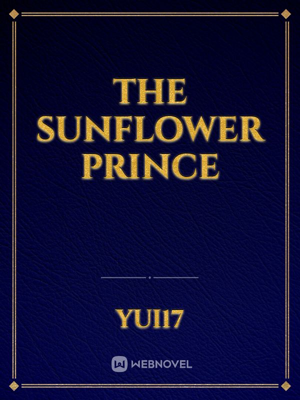 The Sunflower Prince Book