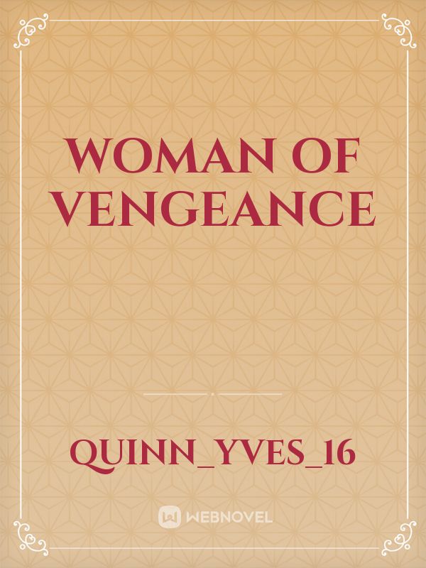 woman of vengeance