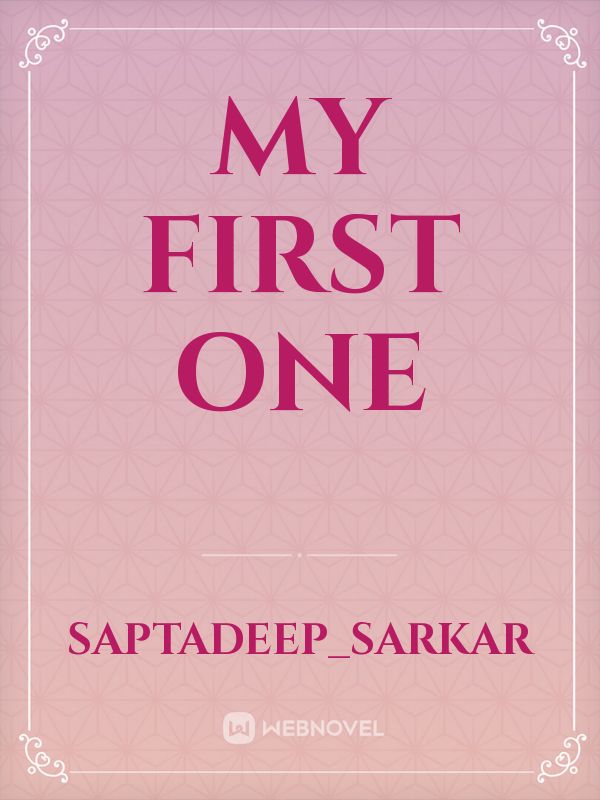 My First One Book
